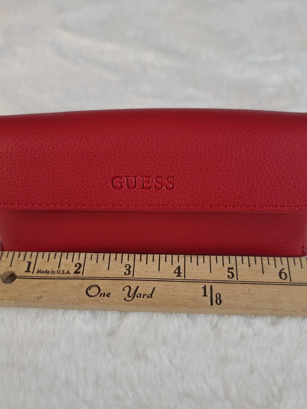 GUESS Red Glass Case